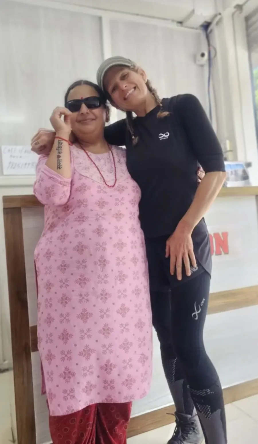 Christina holding space during an intuitive mentorship session